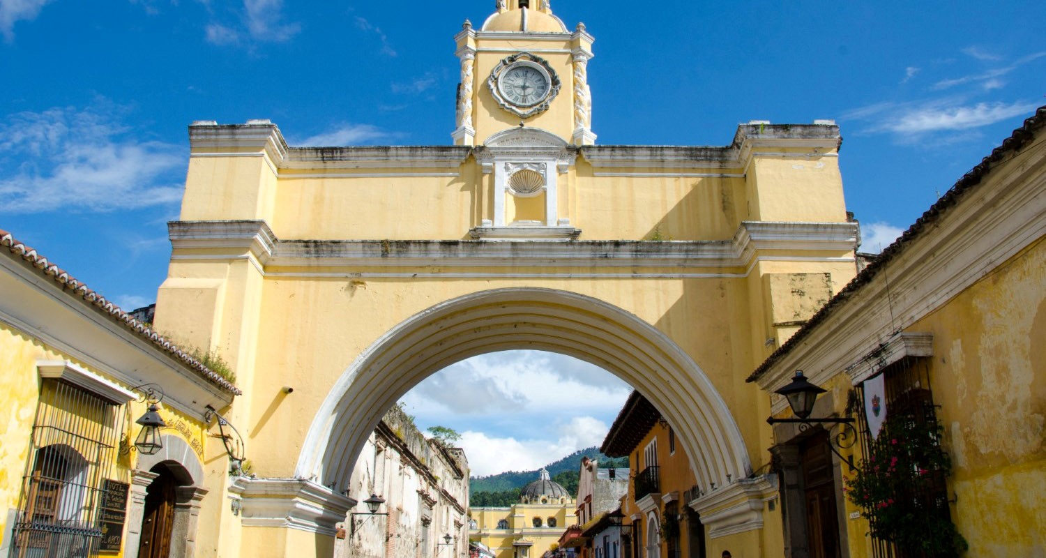 Luxury Travel Tour To Guatemala Antigua Santa Catalina Arch