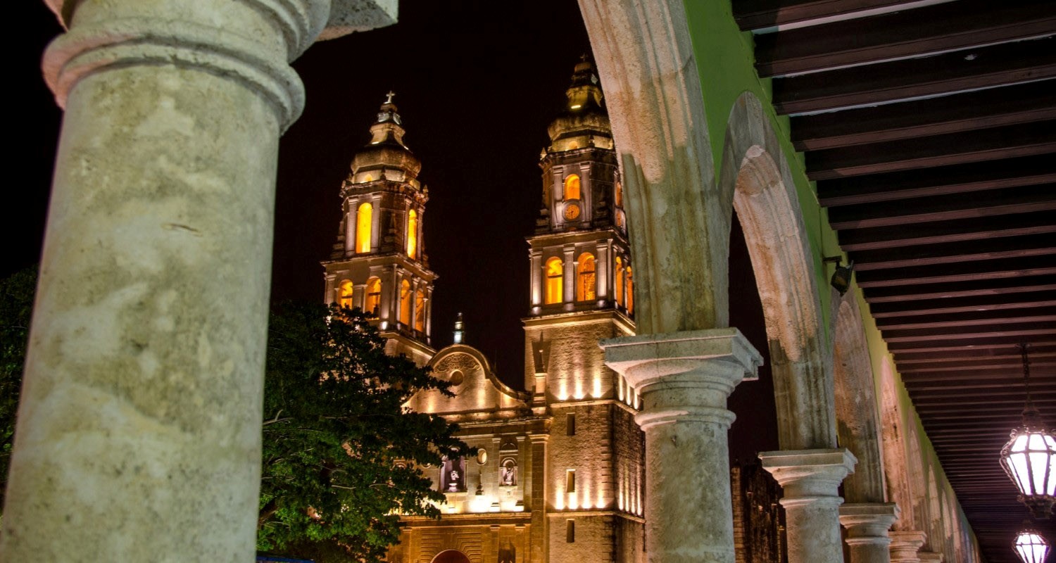 Luxury Travel Tour Vacation To Mexico Campeche Arches And Cathedral