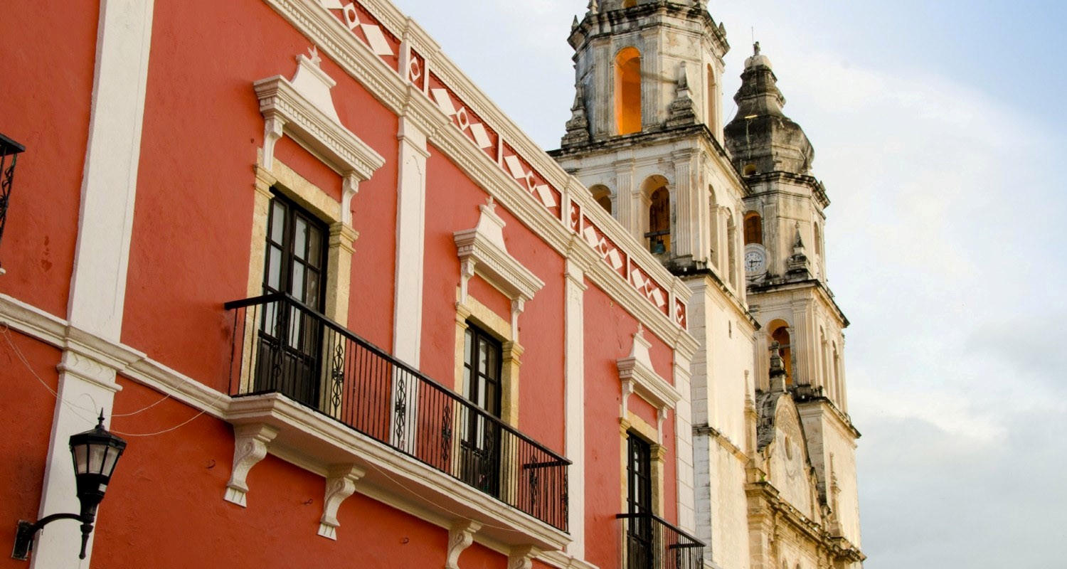 Luxury Travel Tour Vacation To Mexico Campeche Cathedral View