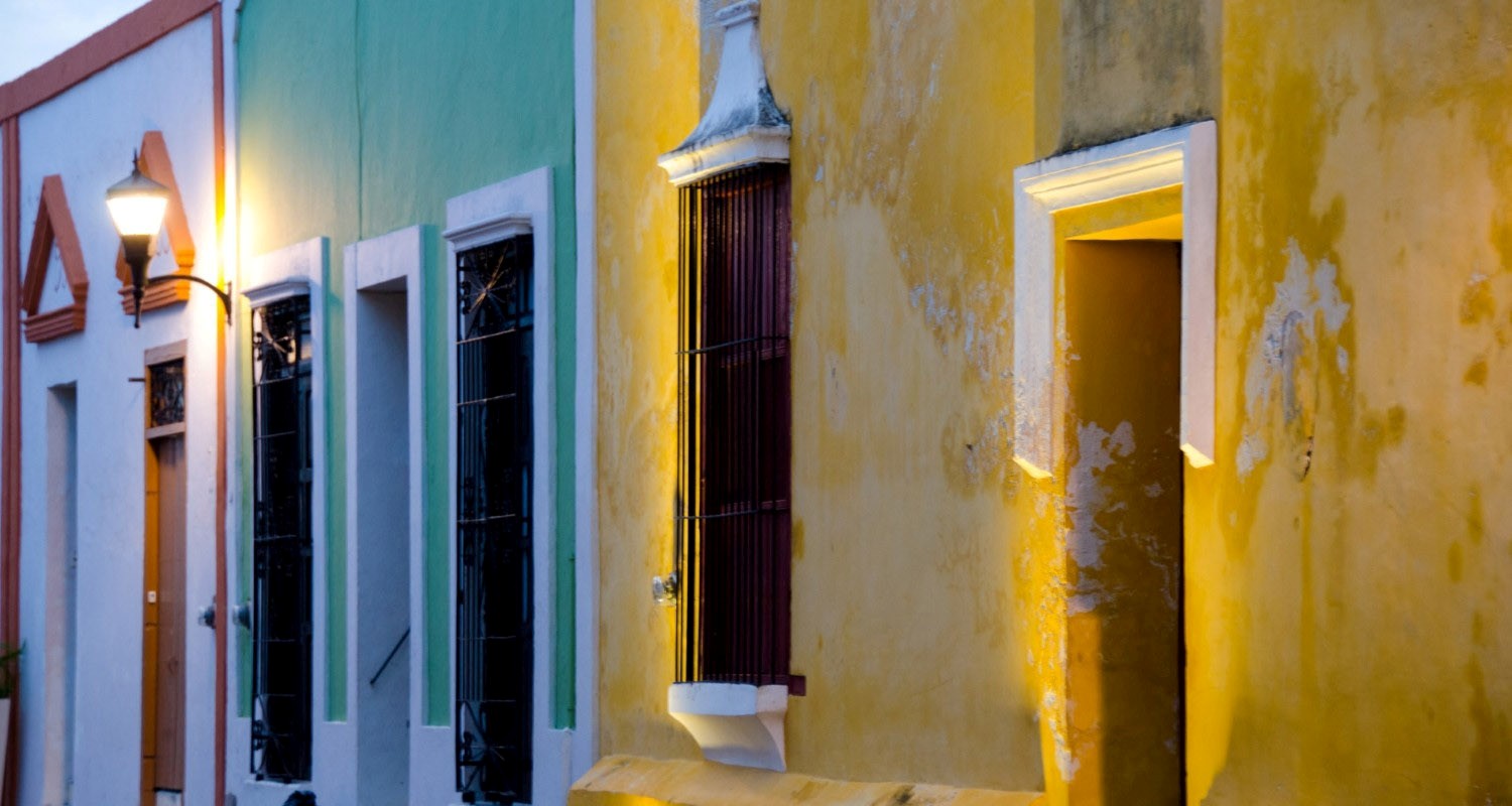 Luxury Travel Tour Vacation To Mexico Campeche Evening Street Scene