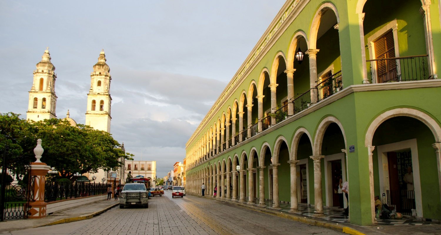 Luxury Travel Tour Vacation To Mexico Campeche Main Square