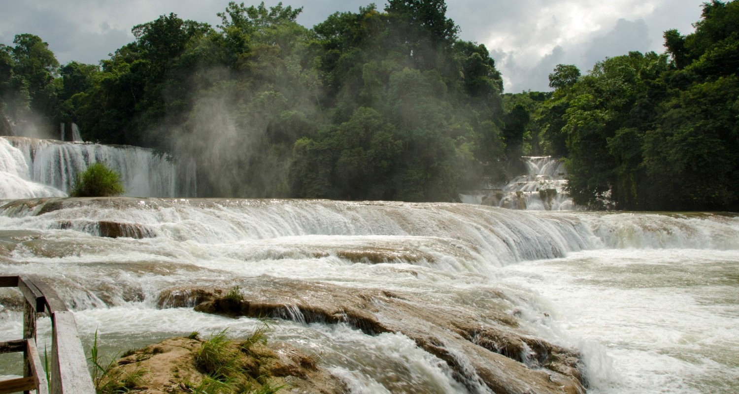 Luxury Travel-Tour Vacation To Mexico Chiapas Agua Azul Falls