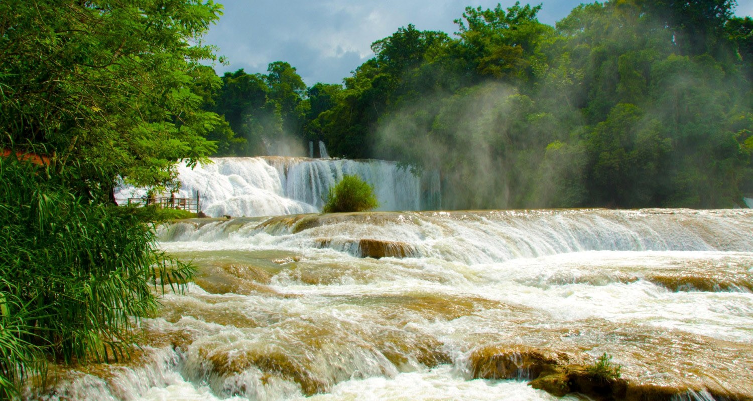 Luxury Travel-Tour Vacation To Mexico Chiapas Agua Azul