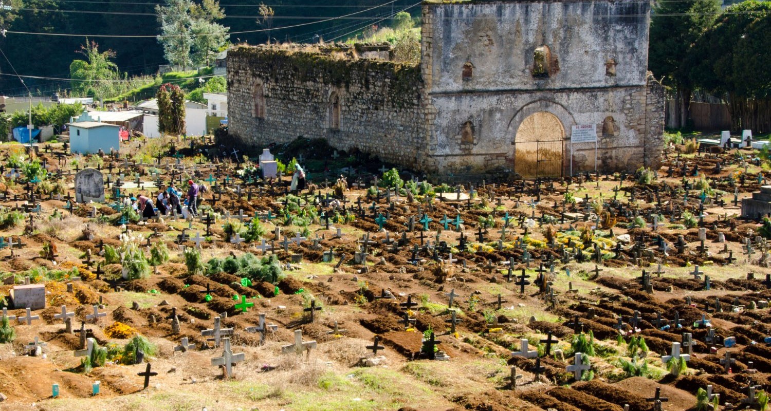 Luxury Travel-Tour Vacation To Mexico Chiapas San Juan Chamula Rural Scene